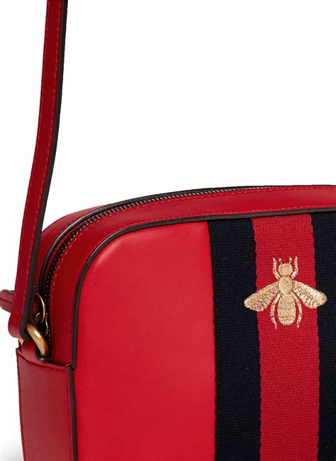 gucci bumblebee crossbody bag|gucci bee accessories.